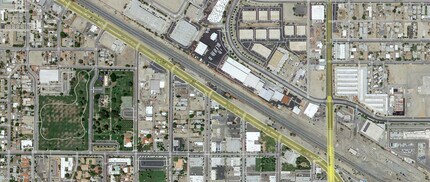 Oasis Street, Indio, CA - Aérien  Vue de la carte - Image1