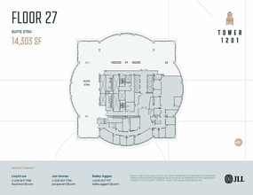 1201 3rd Ave, Seattle, WA à louer Plan d’étage- Image 1 de 1
