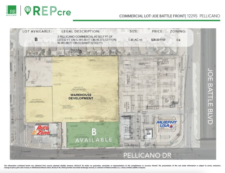 12285 Pellicano Dr, El Paso, TX à vendre - Photo du bâtiment - Image 3 de 3