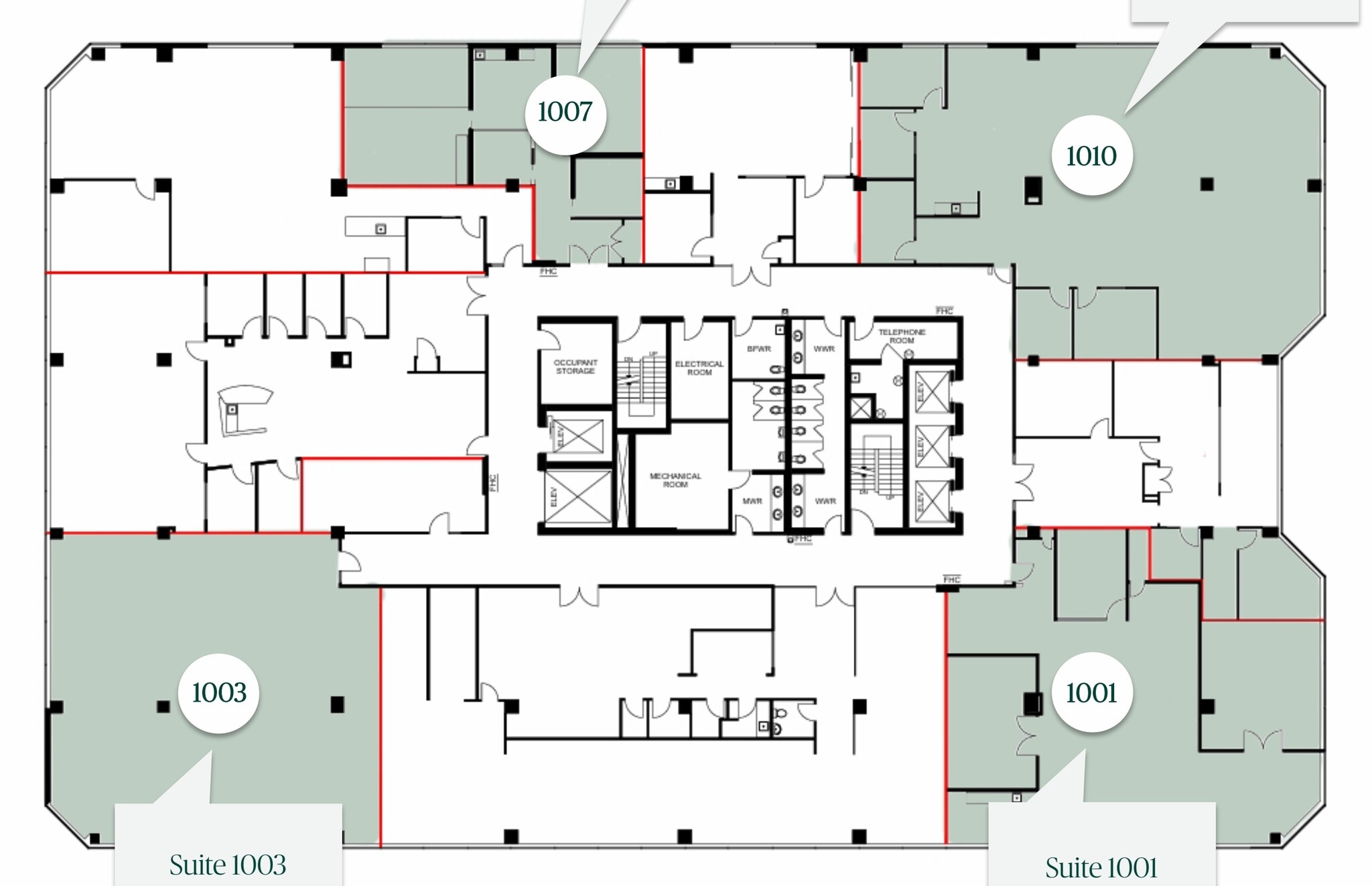 555 Richmond St W, Toronto, ON à louer Plan d’étage- Image 1 de 1