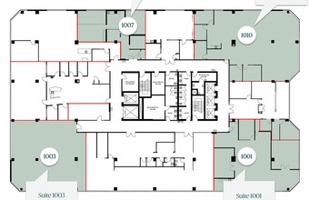 555 Richmond St W, Toronto, ON à louer Plan d’étage- Image 1 de 1