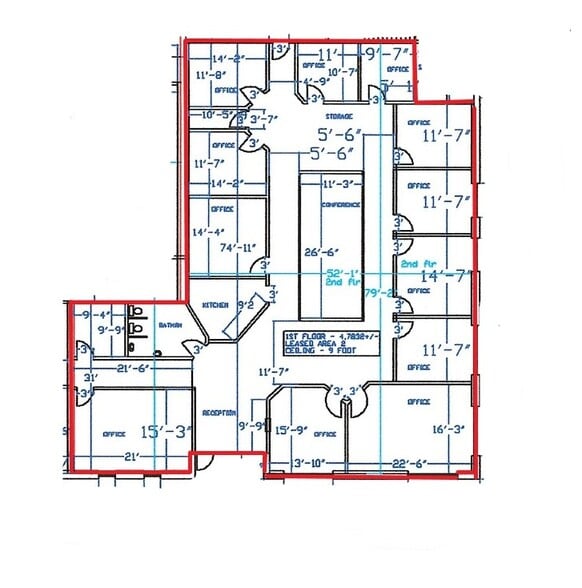 301 Ruthar Dr, Newark, DE for lease - Floor Plan - Image 2 of 10