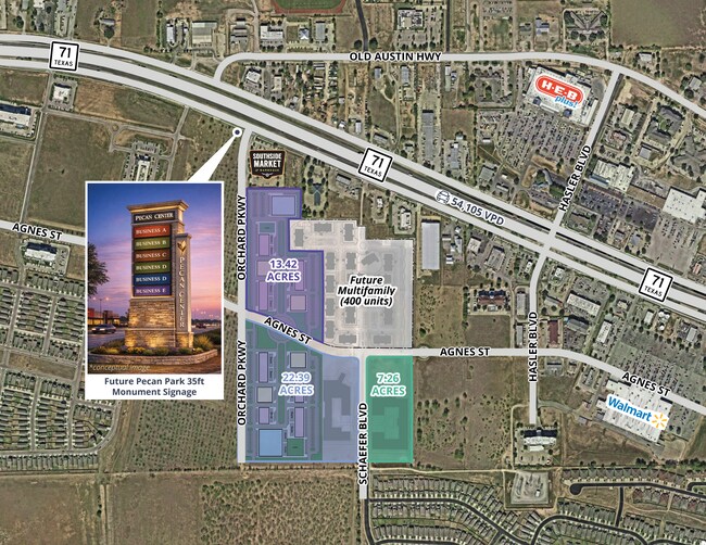 More details for S. Schafer Blvd & Agnes St. blvd, Bastrop, TX - Land for Sale