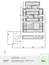 333 Bay St, Toronto, ON for lease Floor Plan- Image 1 of 1