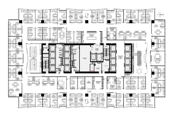 215 2nd St SW, Calgary, AB for lease Floor Plan- Image 1 of 1