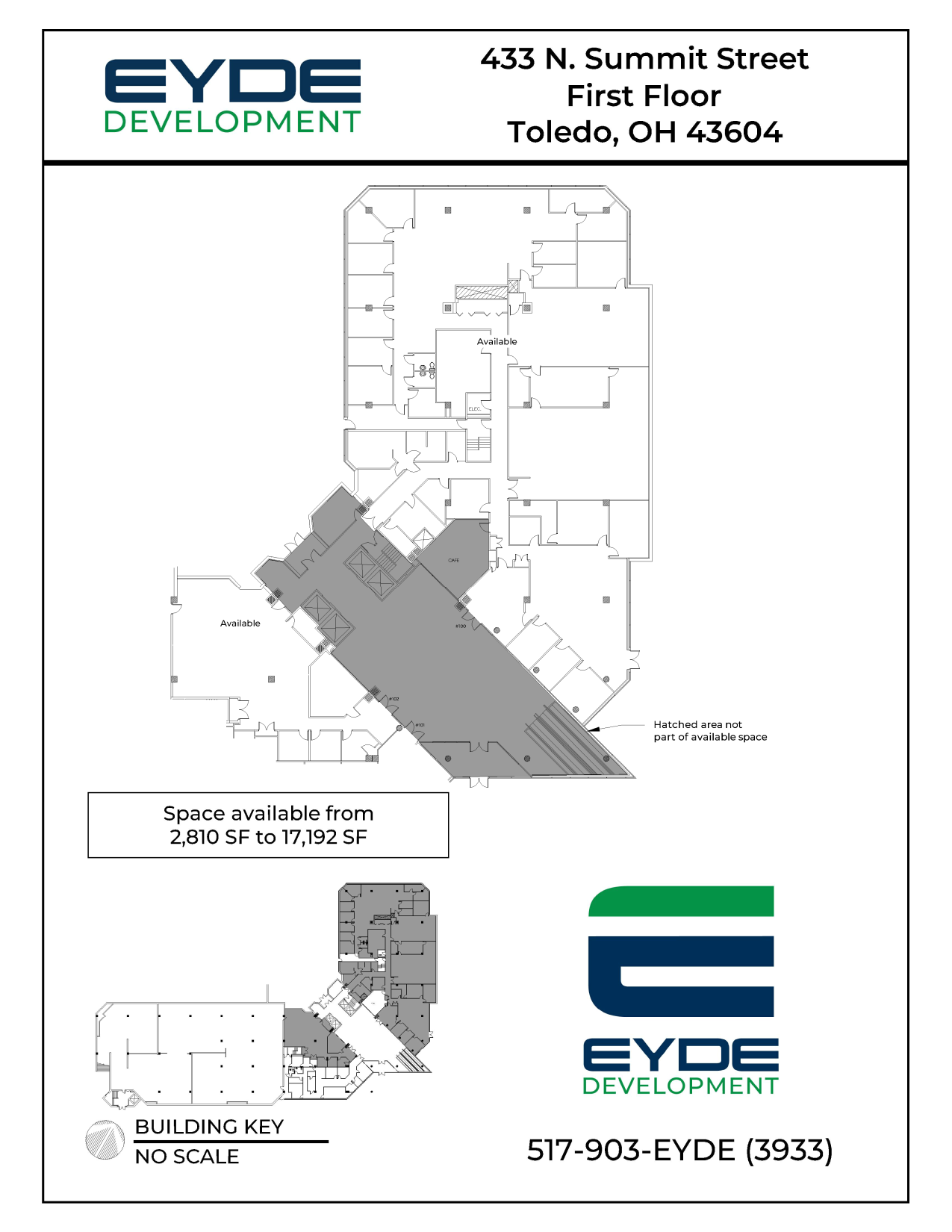 433 N Summit St, Toledo, OH à louer Plan d  tage- Image 1 de 1