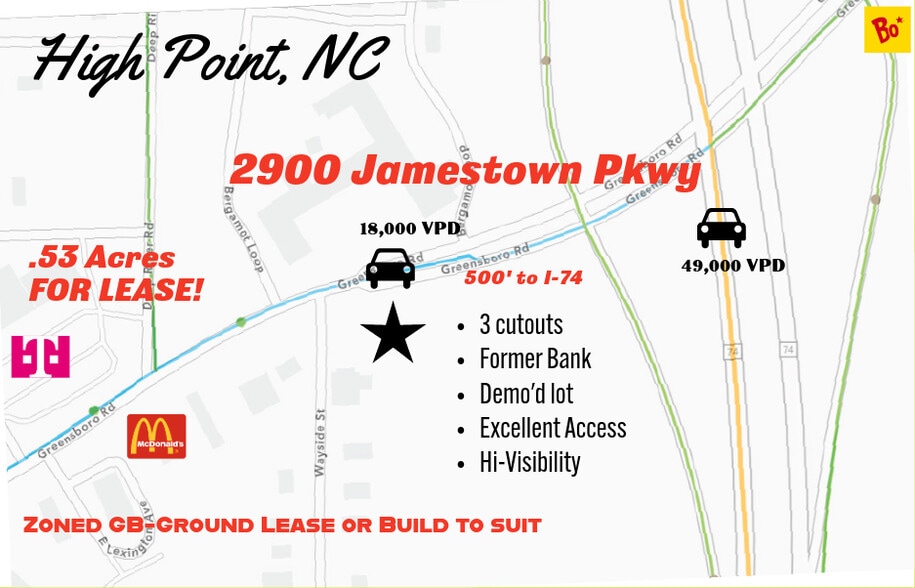 2900 Jamestown Pky, High Point, NC for lease - Building Photo - Image 3 of 4