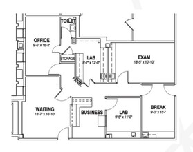 6036 N 19th Ave, Phoenix, AZ à louer Plan d’étage- Image 1 de 1