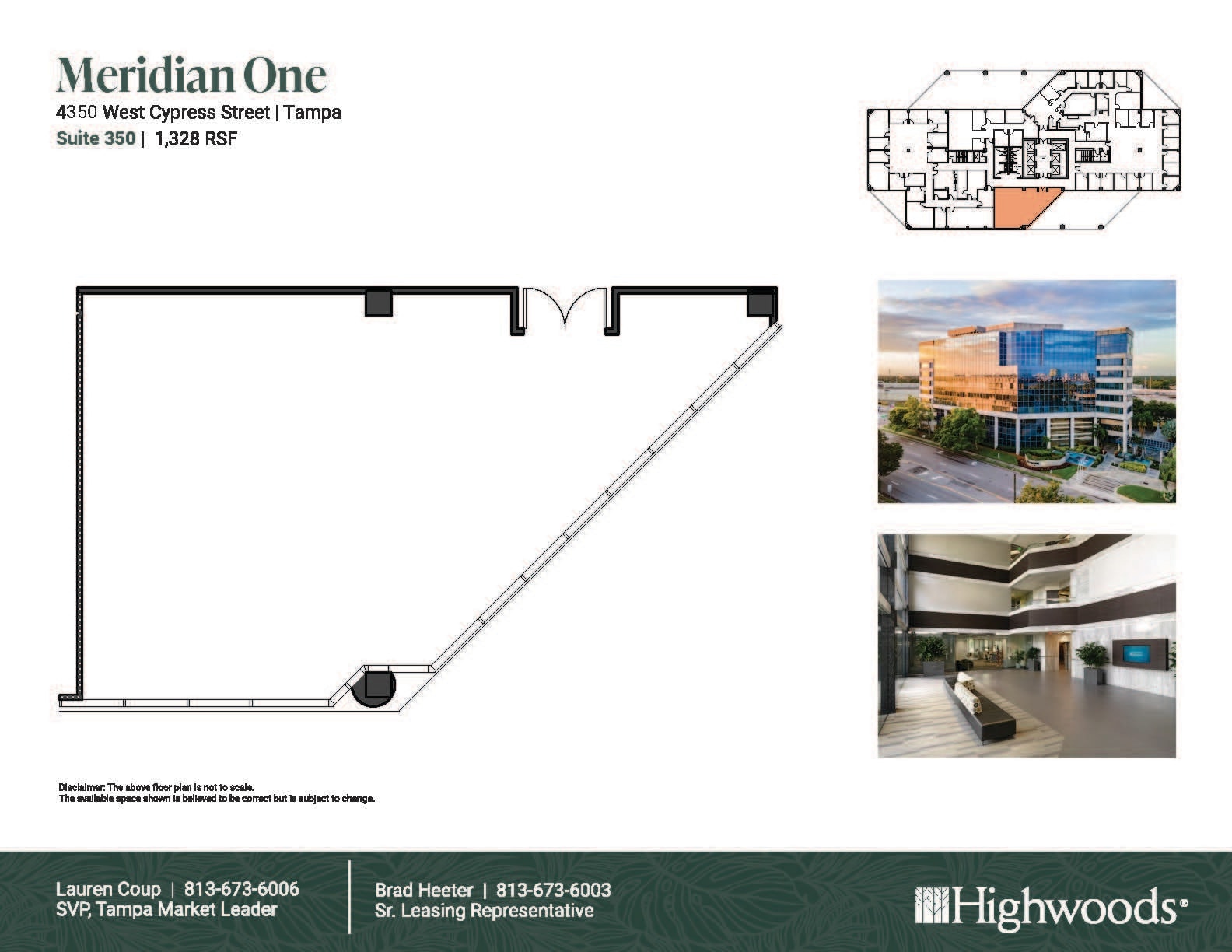 4350 W Cypress St, Tampa, FL for lease Floor Plan- Image 1 of 1