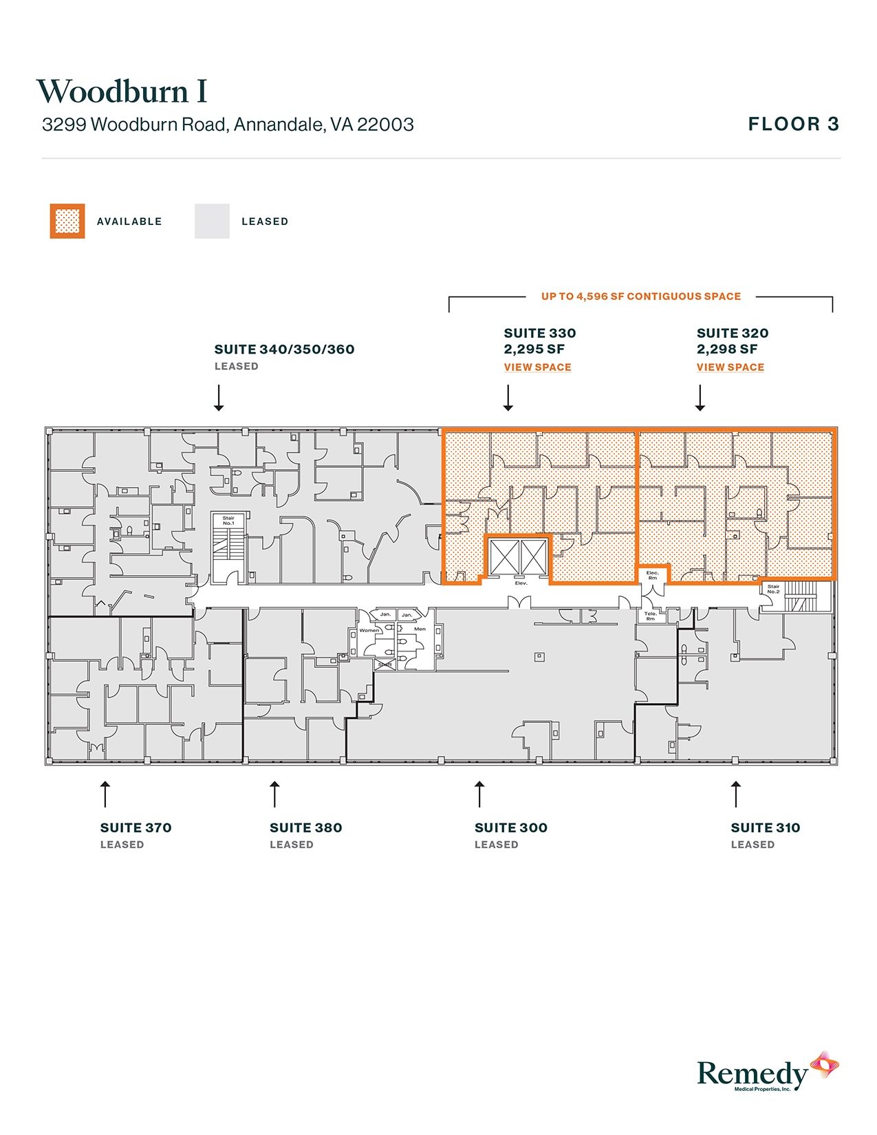 3299 Woodburn Rd, Annandale, VA for lease Floor Plan- Image 1 of 1