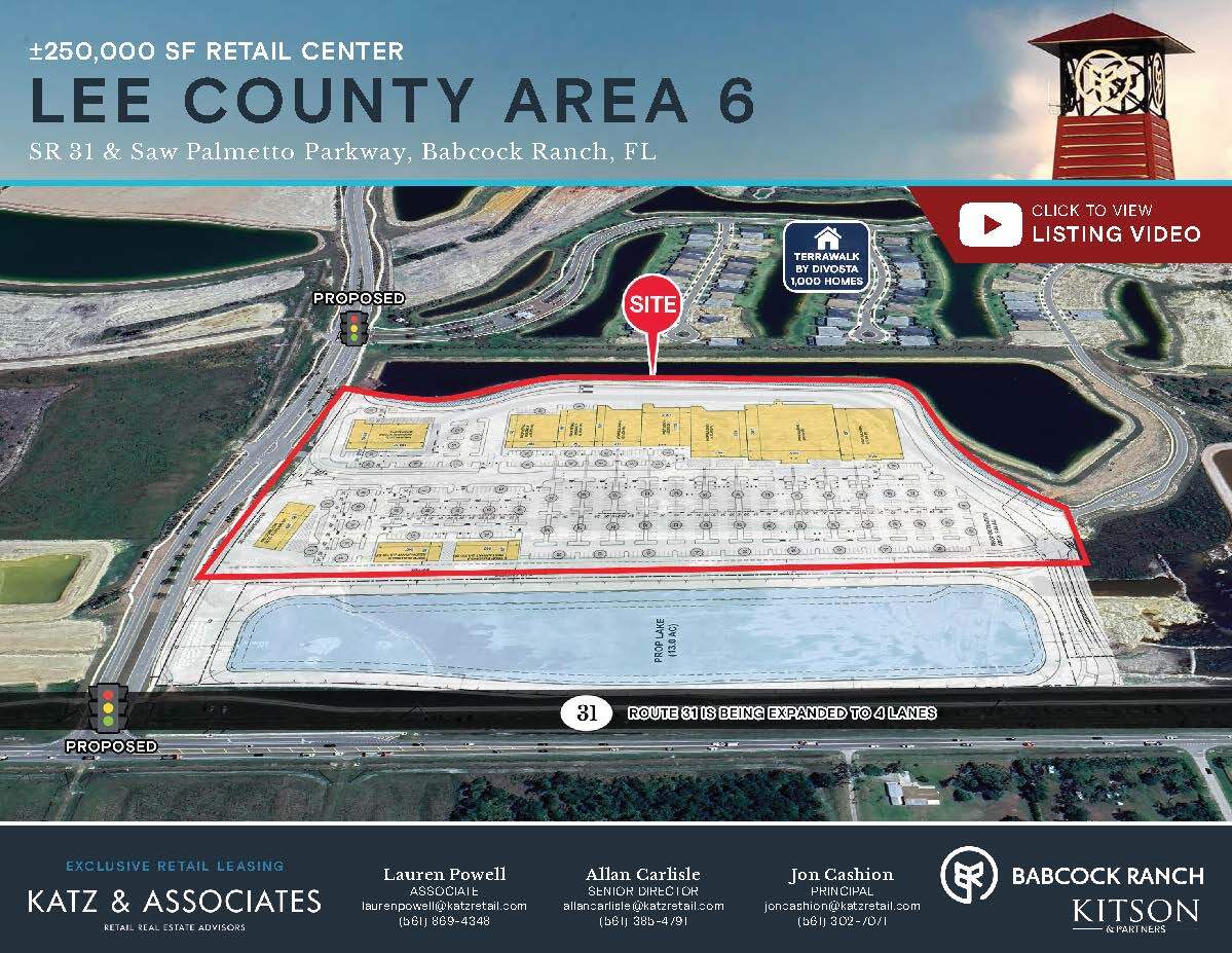 SR 31 & Palmetto Pky, Babcock Ranch, FL for lease Building Photo- Image 1 of 2