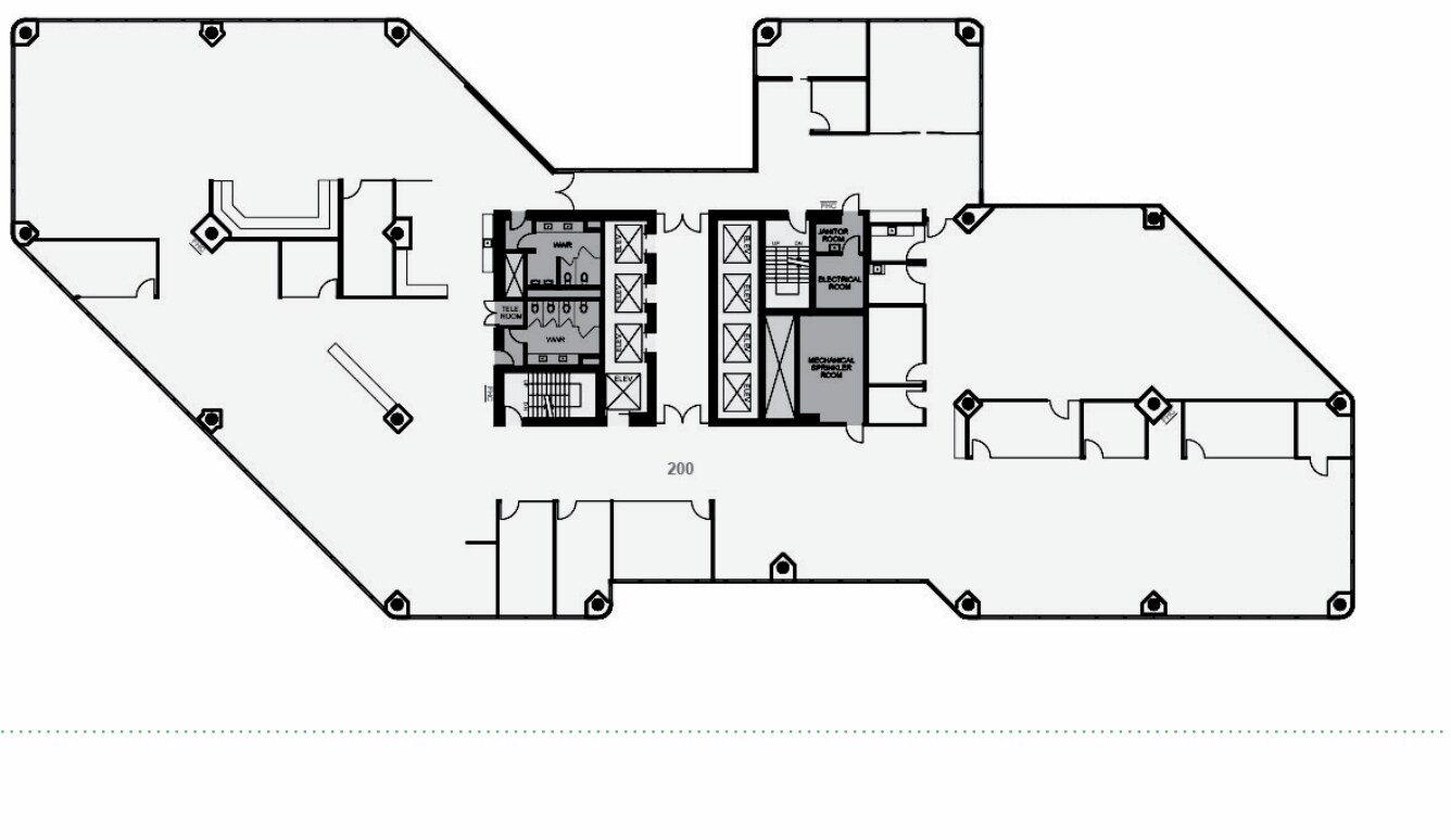 123 Front St W, Toronto, ON à louer Plan d’étage- Image 1 de 3