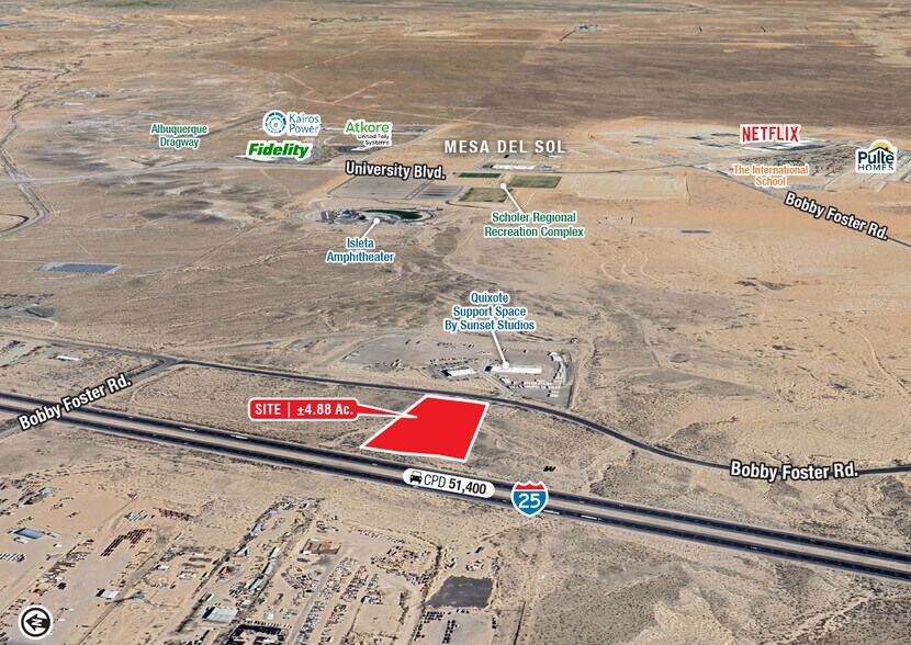 SEQ I-25 & Bobby Foster Road, Albuquerque, NM for sale - Primary Photo - Image 1 of 4
