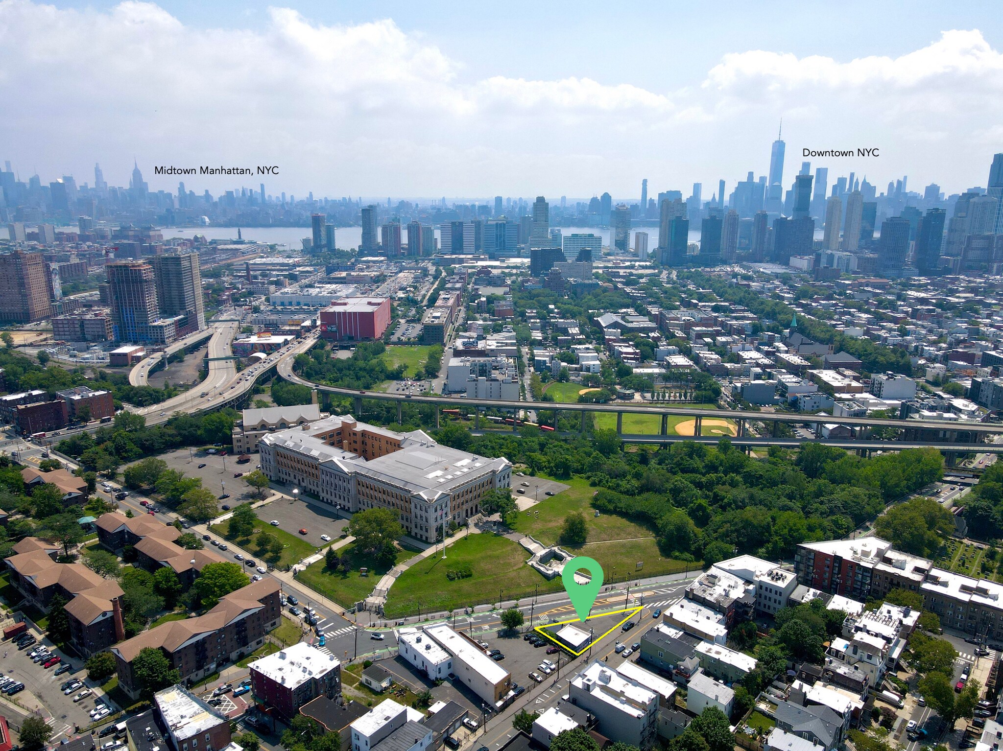 475-493 Newark Ave, Jersey City, NJ à vendre Photo du bâtiment- Image 1 de 12