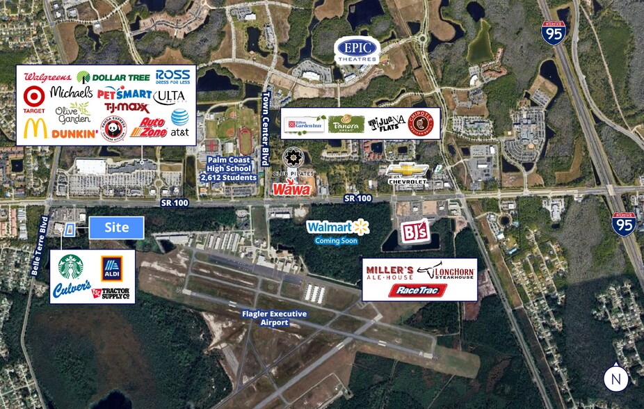 300 Belle Terre Blvd, Palm Coast, FL à vendre - Photo du bâtiment - Image 2 de 4