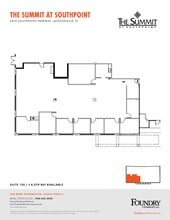 6420 Southpoint Pky, Jacksonville, FL à louer Plan d’étage- Image 1 de 1