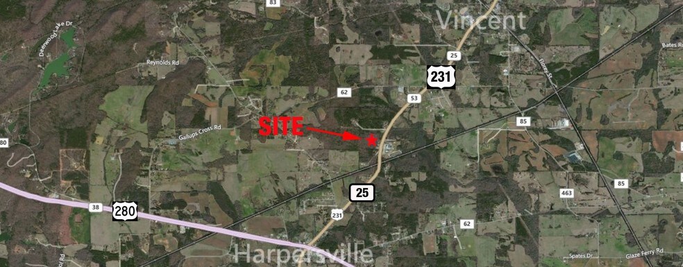 40889 Highway 25, Vincent, AL à vendre - Photo du bâtiment - Image 2 de 2