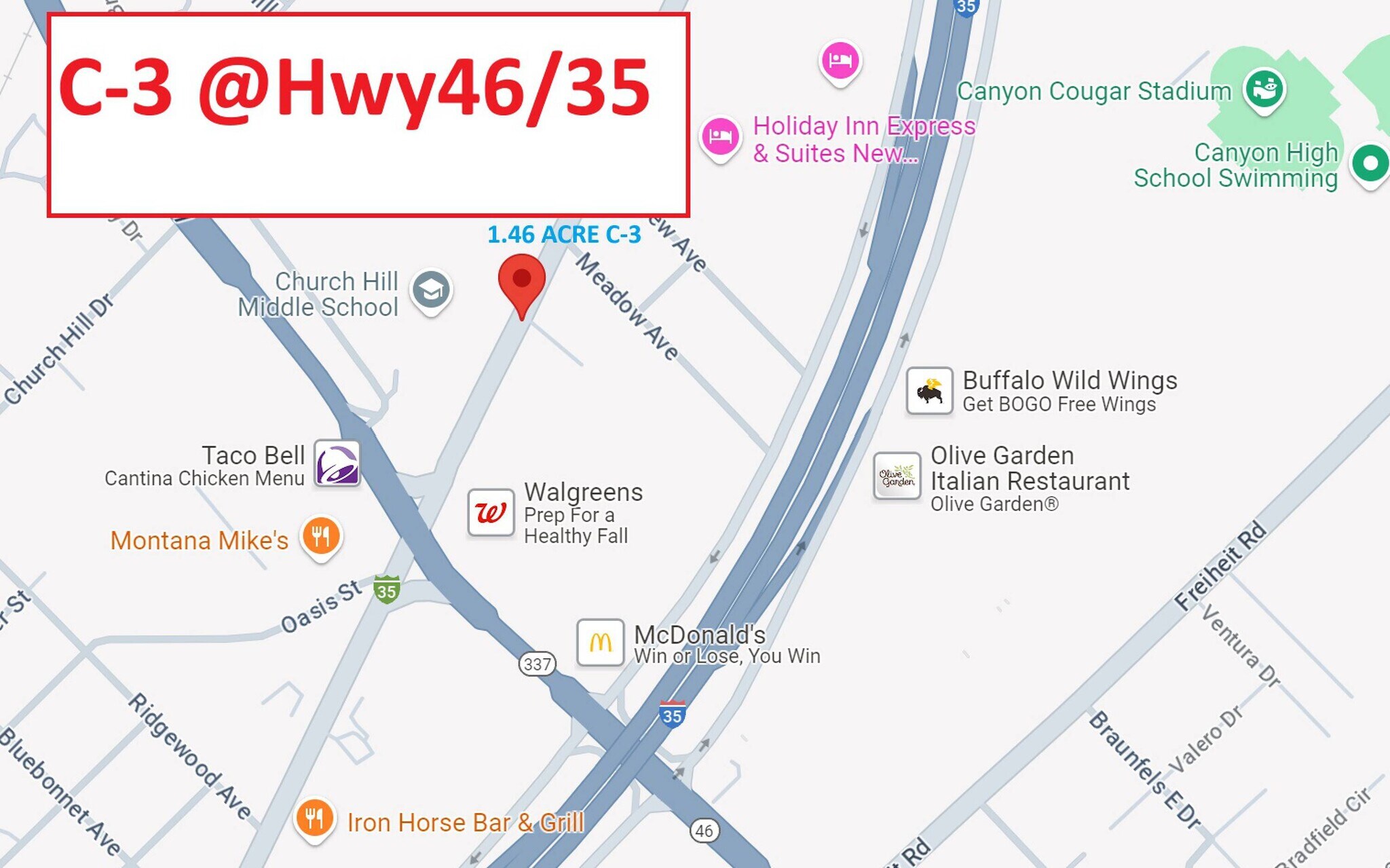 1292 N Business Ih 35, New Braunfels, TX for sale Primary Photo- Image 1 of 14