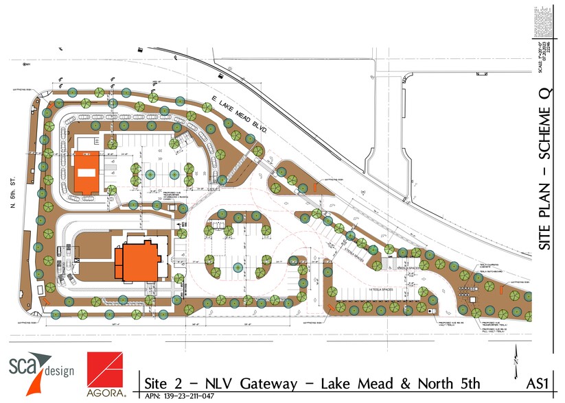 500-508 E Lake Mead Blvd S, North Las Vegas, NV for lease - Site Plan - Image 2 of 2