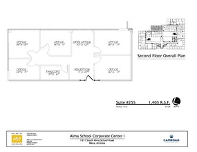 1811 S Alma School Rd, Mesa, AZ for lease Floor Plan- Image 1 of 1