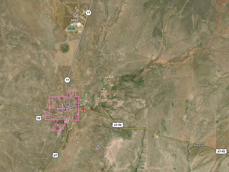 1498 E. US-90, Marfa, TX à vendre - Aérien - Image 2 de 39