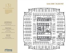 131 S Dearborn St, Chicago, IL for lease Floor Plan- Image 1 of 1