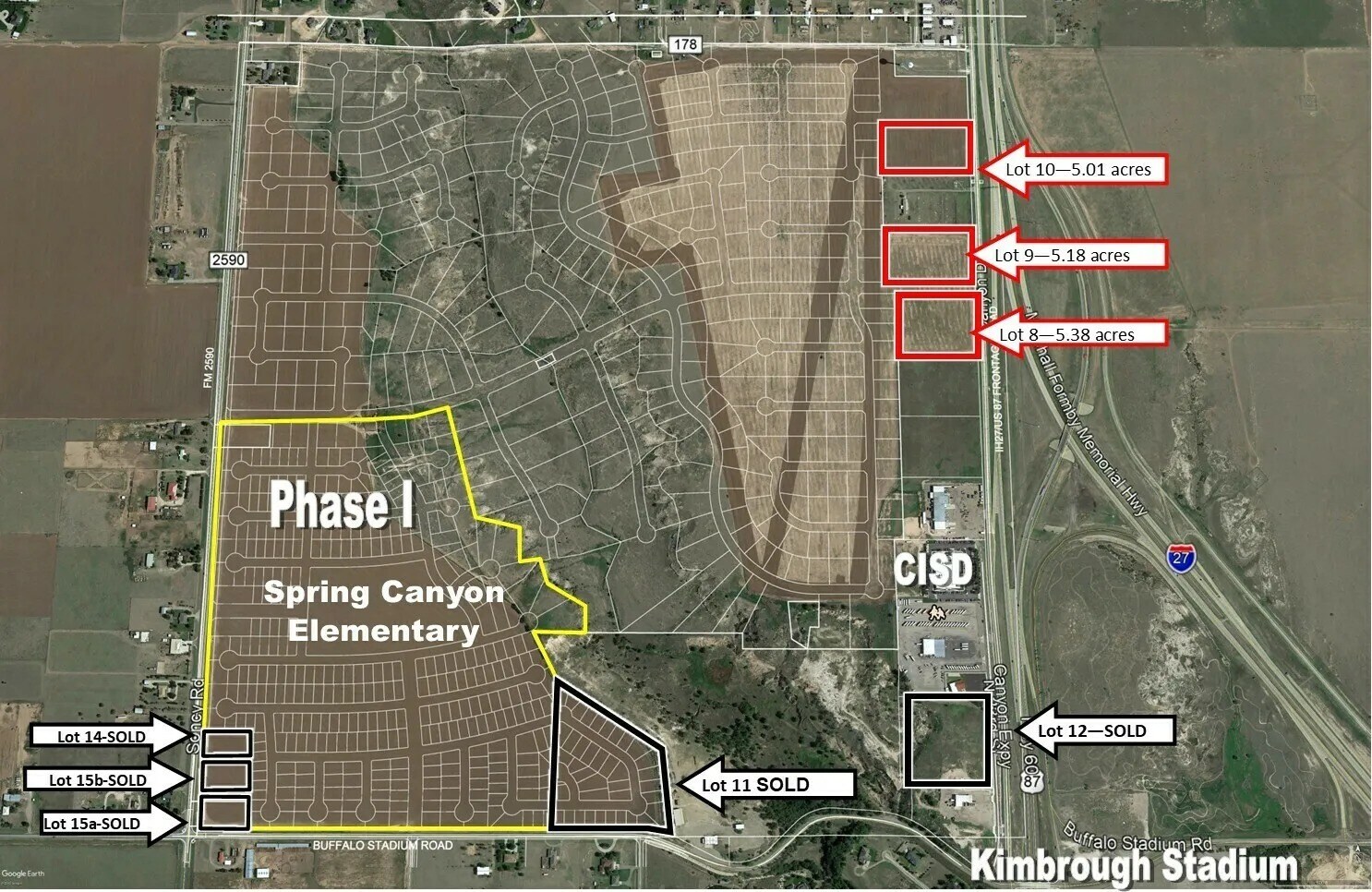 I-27 Country Club Rd, Canyon, TX à vendre Photo du bâtiment- Image 1 de 6