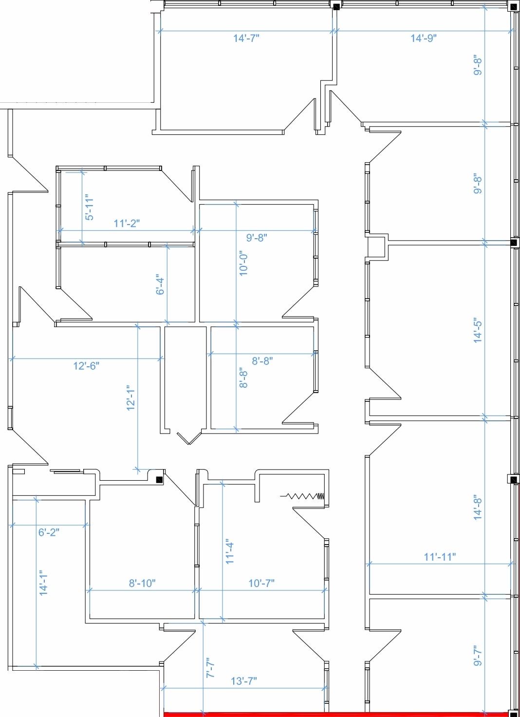 1400 Av St-Jean-Baptiste, Québec, QC for lease Floor Plan- Image 1 of 1