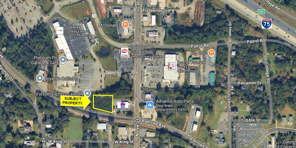 95 W Railroad Ave, Forsyth, GA à vendre - Photo du bâtiment - Image 2 de 6