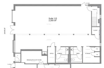 336 N Main St, Conroe, TX à louer Plan d’étage- Image 1 de 1
