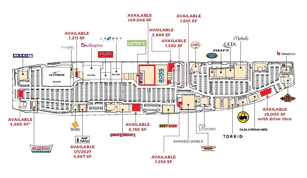2217-2739 Vista Way, Oceanside, CA for lease Site Plan- Image 1 of 1