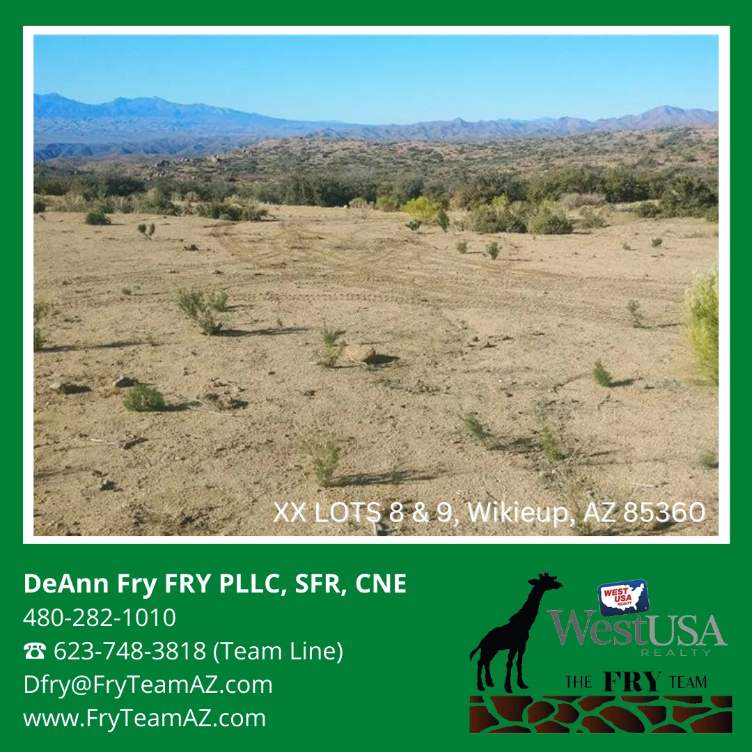 XX LOTS 8 & 9, Wikieup, AZ for sale Primary Photo- Image 1 of 7