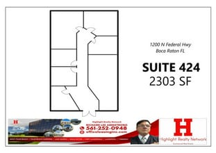 1200 N Federal Hwy, Boca Raton, FL for lease Floor Plan- Image 2 of 11