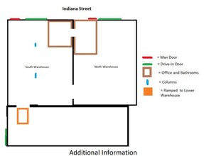 2125 Indiana Ave, Kansas City, MO à louer Plan d  tage- Image 1 de 5