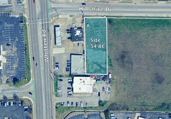 6845 Hillshire Dr, Memphis, TN à vendre Aérien- Image 1 de 2