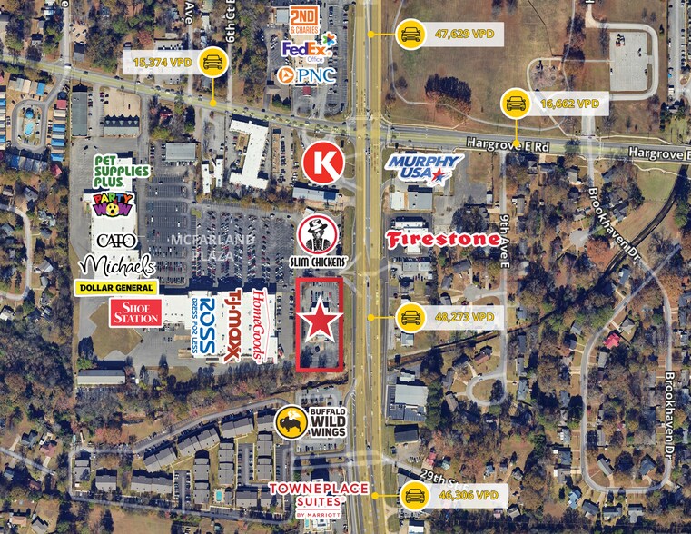 2620 McFarland Blvd, Tuscaloosa, AL à louer - Photo du bâtiment - Image 1 de 11