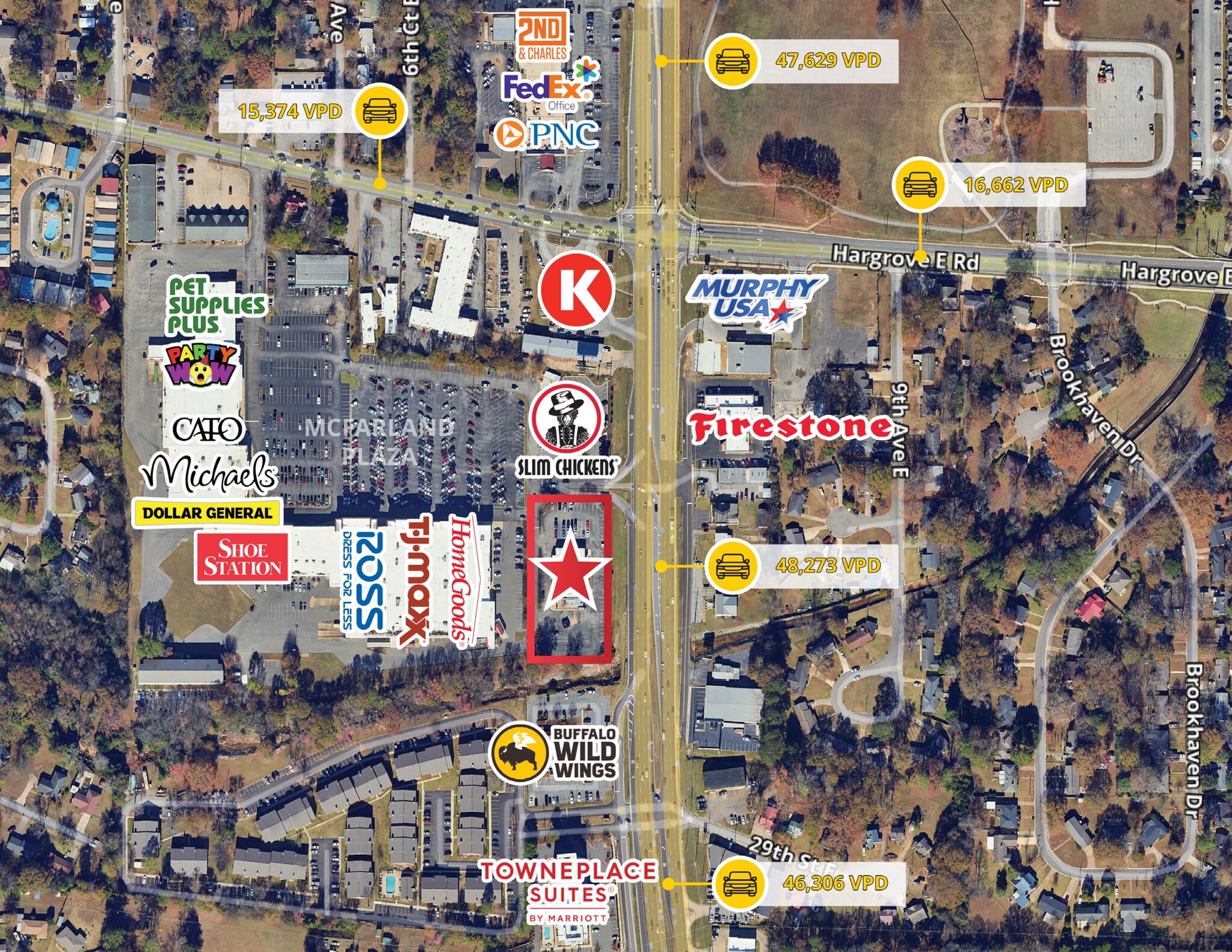 2620 McFarland Blvd, Tuscaloosa, AL à louer Photo du bâtiment- Image 1 de 12