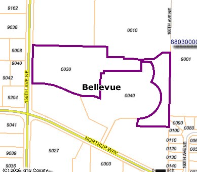 2018 156th Ave NE, Bellevue, WA à louer - Plan cadastral - Image 3 de 3