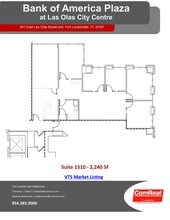 401 E Las Olas Blvd, Fort Lauderdale, FL for lease Floor Plan- Image 1 of 1