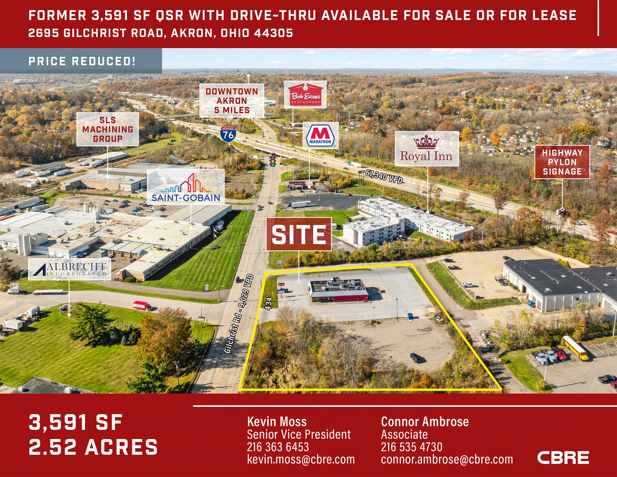 2695 Gilchrist Rd, Akron, OH for sale Building Photo- Image 1 of 5