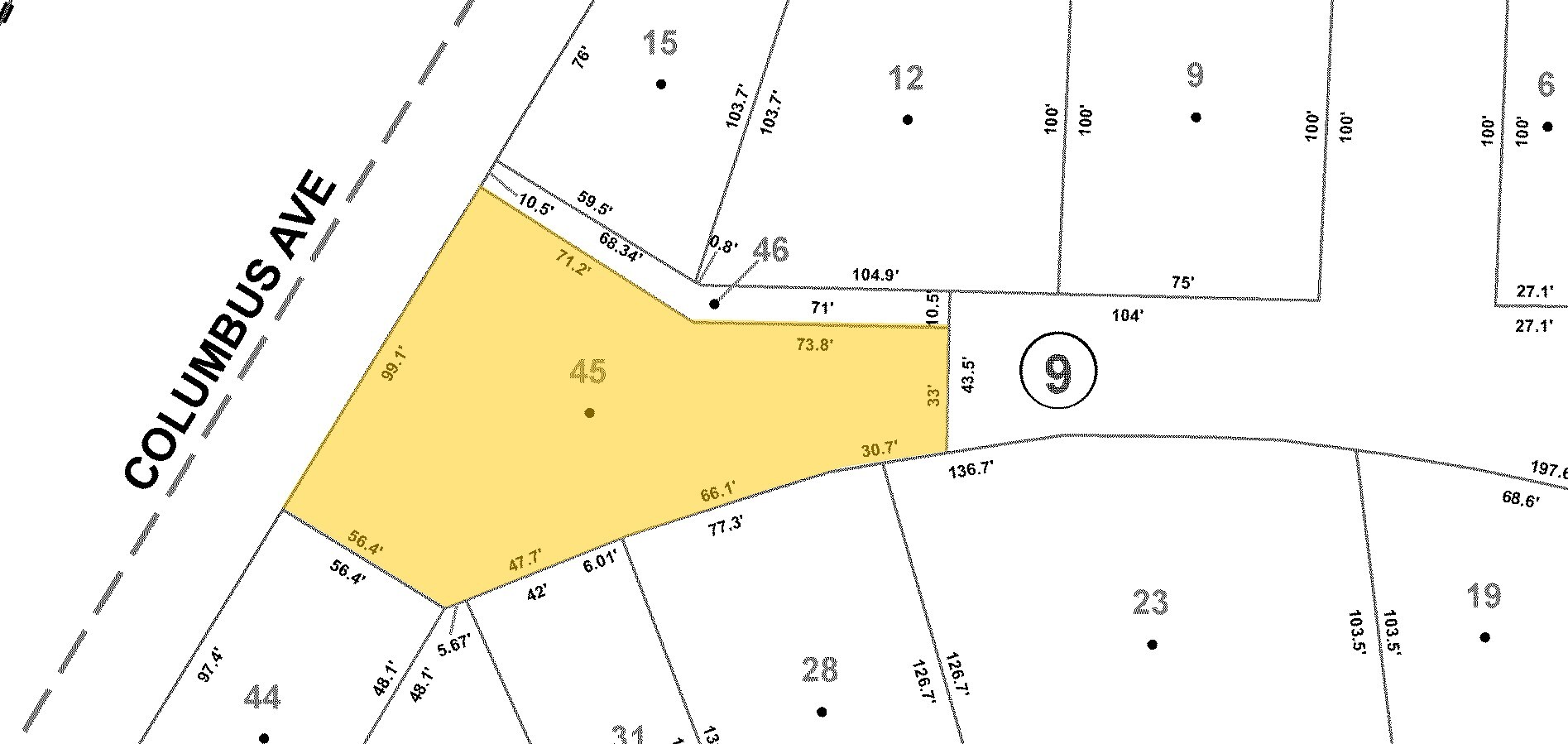 269 Montauk Hwy, Lindenhurst, NY à vendre Plan cadastral- Image 1 de 2