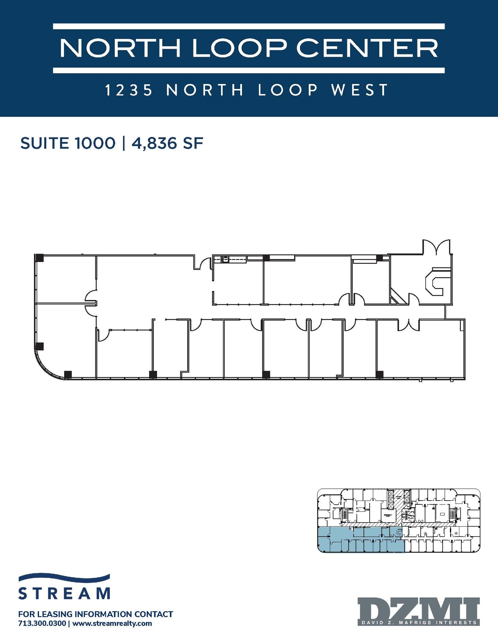1235 North Loop W, Houston, TX for lease Floor Plan- Image 1 of 1