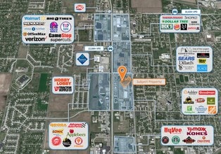 1215 Allen Dr, Grand Island, NE - Aérien  Vue de la carte - Image1