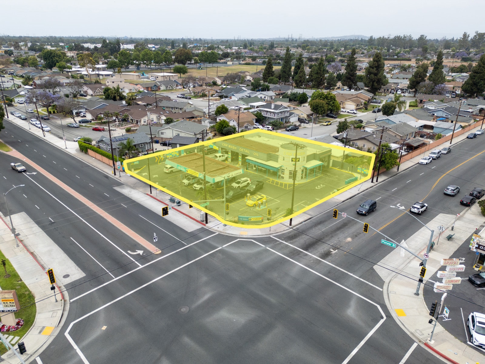 21011 Pioneer Blvd, Lakewood, CA for sale Aerial- Image 1 of 51