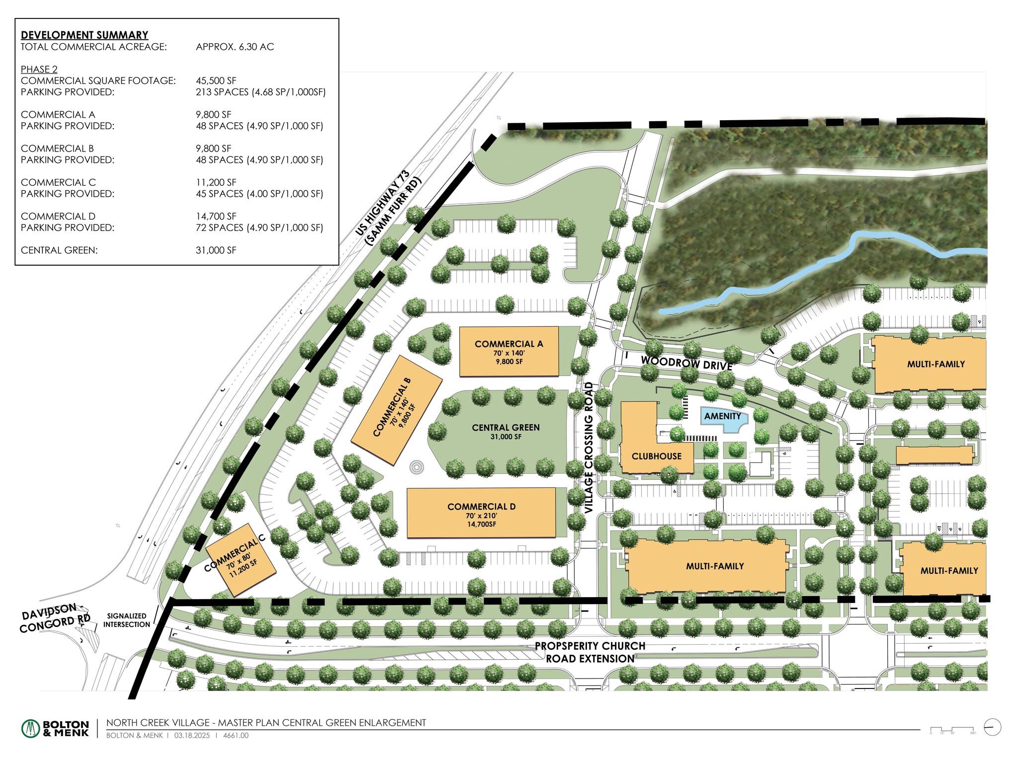 14013 N Creek Village Dr, Huntersville, NC à louer Plan de site- Image 1 de 1