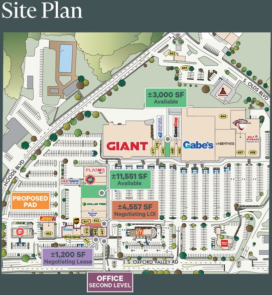 471 S Oxford Valley Rd, Fairless Hills, PA à louer - Photo du bâtiment - Image 3 de 12