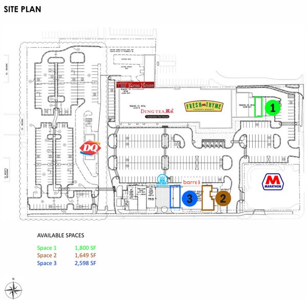 920-1030 Trowbridge Rd, East Lansing, MI à louer - Plan de site - Image 3 de 8