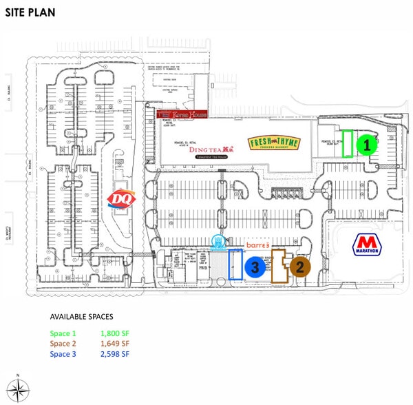 920-1030 Trowbridge Rd, East Lansing, MI for lease - Site Plan - Image 3 of 8