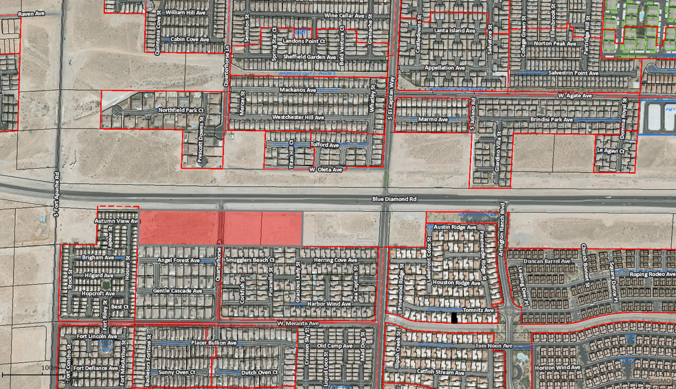 SE Blue Diamond Rd & Quarterhorse Ln, Las Vegas, NV à vendre - Photo du bâtiment - Image 1 de 1