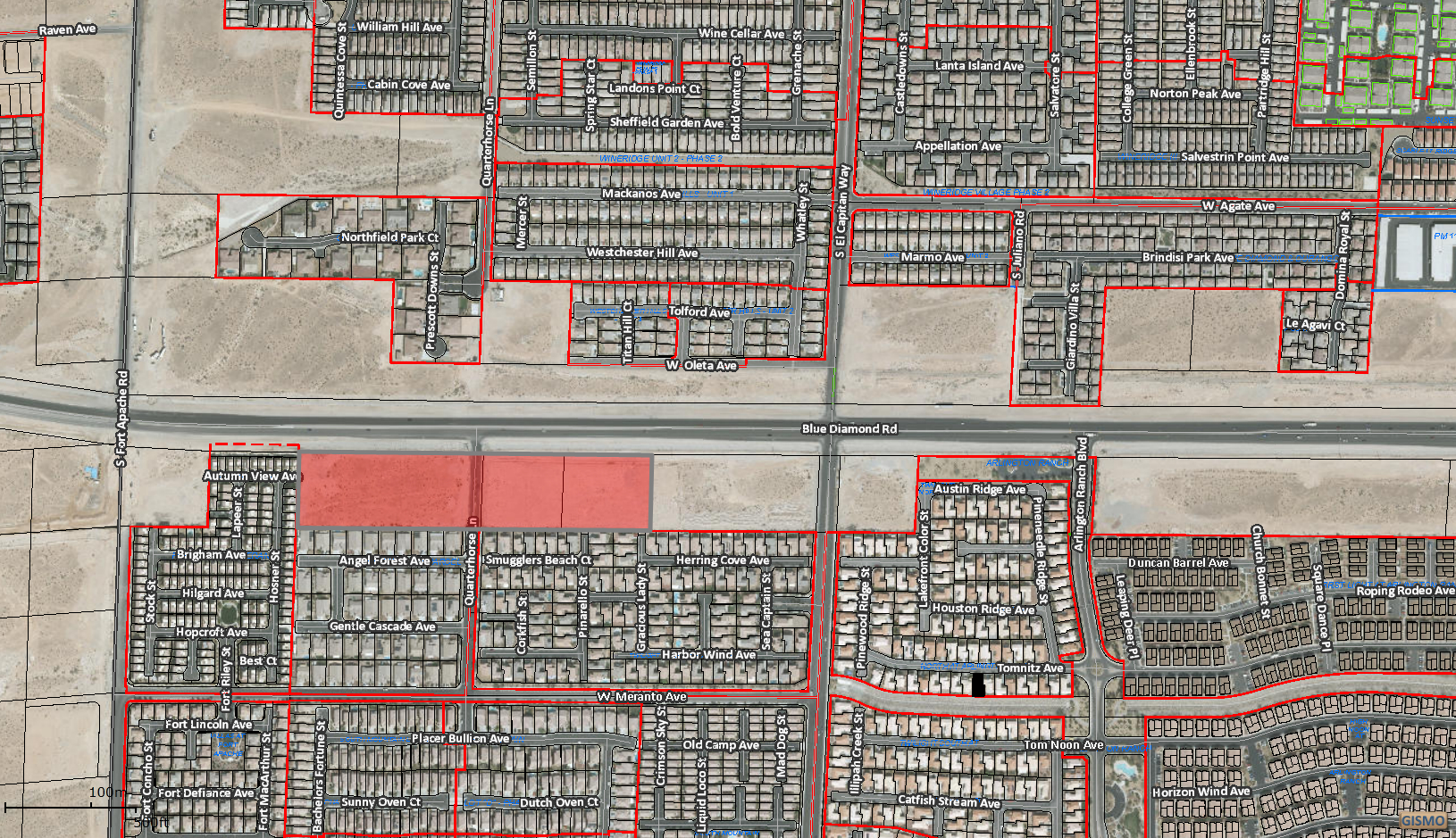 SE Blue Diamond Rd & Quarterhorse Ln, Las Vegas, NV à vendre Photo du bâtiment- Image 1 de 1